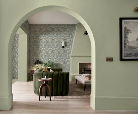 Daraee Tapestry Green Wallpaper and wall paint