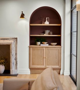 GLASS HEART & DIVINE DAMSON LOUNGE ARCH ROOMSET