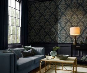 RENAISSANCE PETROL WALLPAER & RUMOUR PAINT