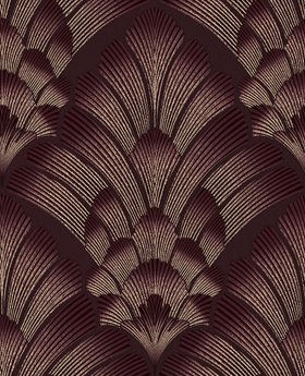 Renaissance Divine Damson Wallpaper
