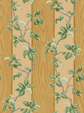 Graham & Brown x Kate Berry Climbing Branches Gold Wallpaper