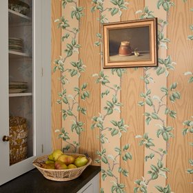 Graham & Brown x Kate Berry Climbing Branches Gold Wallpaper