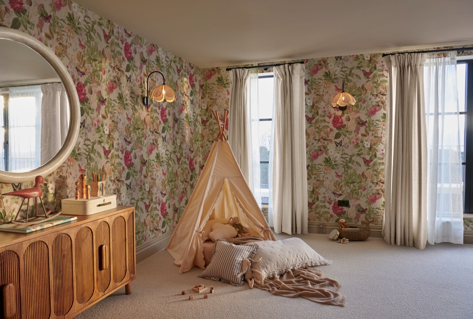 ROOMSET Bodnant Garden Whispering Rose Whispering Rose Ethereal Rose Gold