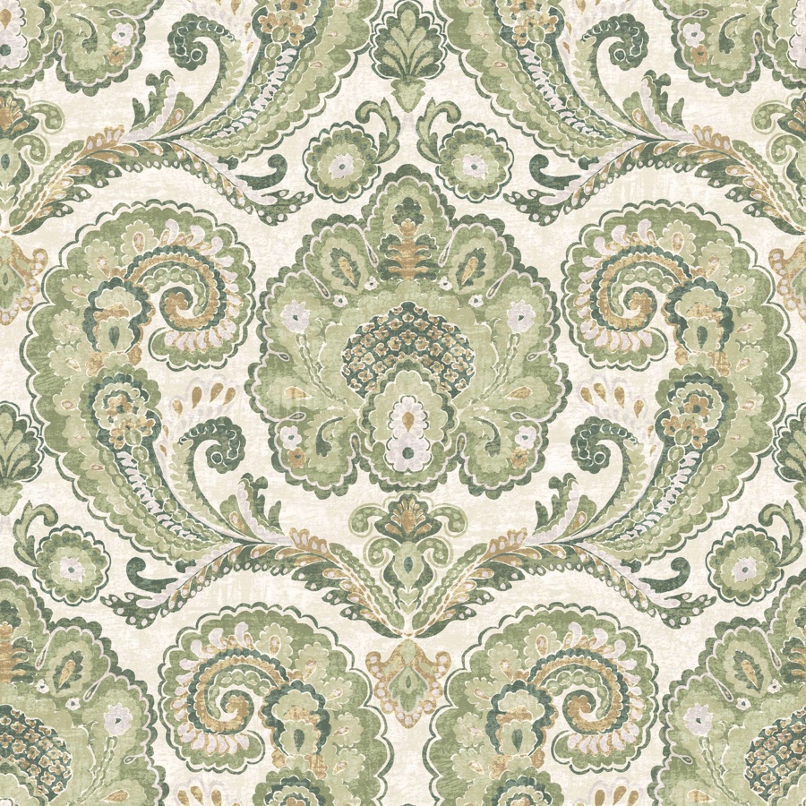 Graham & Brown Paisley Tapestry Willow Wallpaper