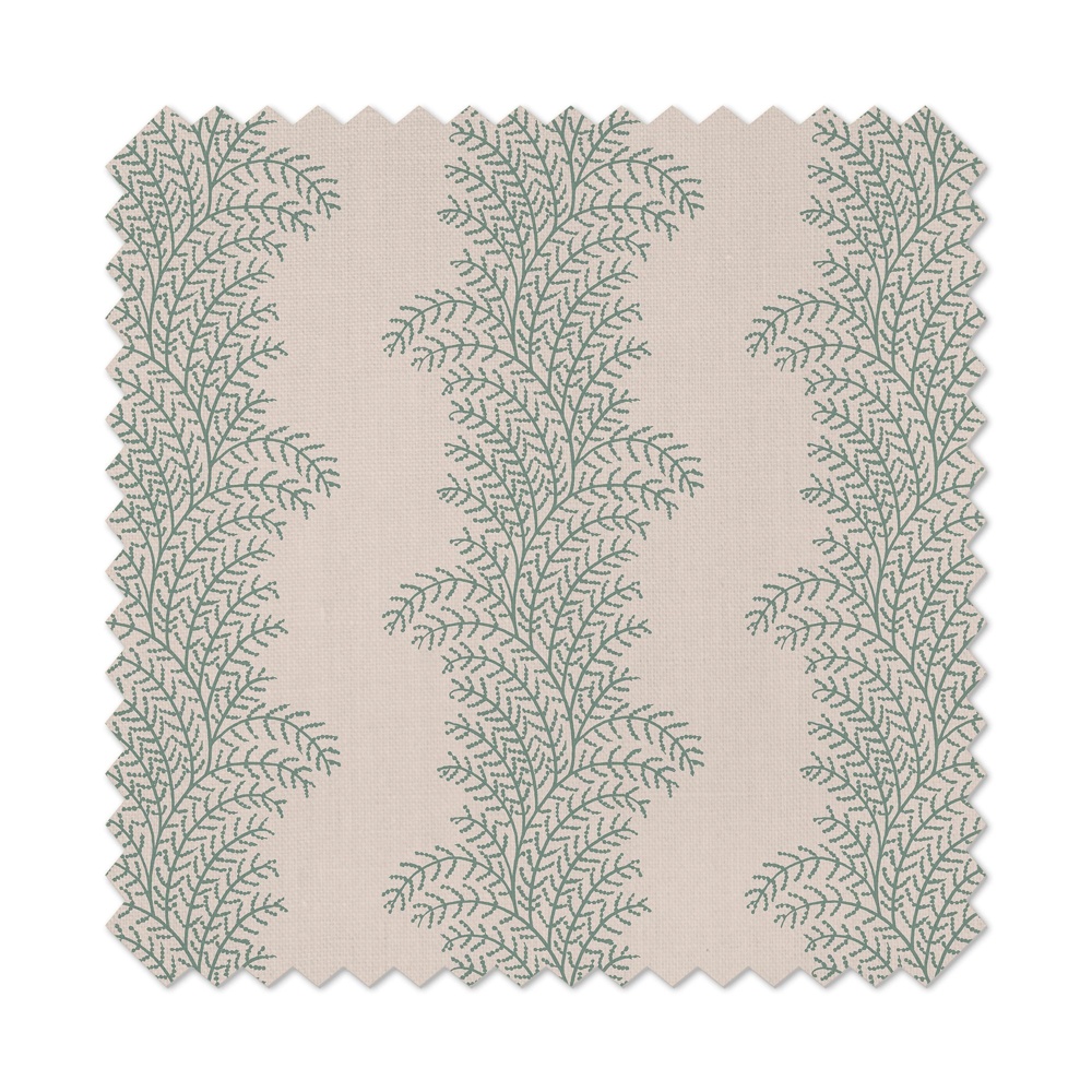 Whispering Fern Mist Curtain, Roman & Roller blind