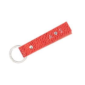 Personalised Couples’ Keyring – Handmade Christmas Leather Gift