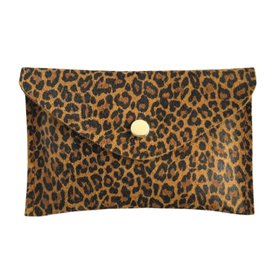 Leopard Print Suede Envelope Purse – On-Trend Christmas Gift