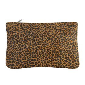 Leopard Print Suede Zipped Purse – On-Trend Christmas Stocking Gift