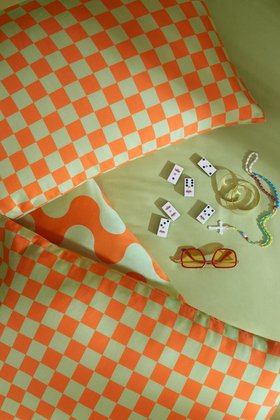 Cubanito Checkerboard Pillowcases