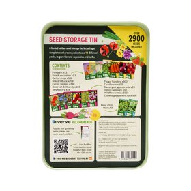Verve the gardeners seed tin