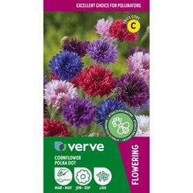 Verve Polka Dot Cornflower Seeds