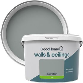 GoodHome Walls & ceilings Manhattan Silk Emulsion paint