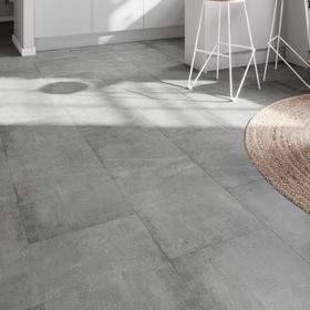 GoodHome Classy Grey Concrete effect composite click flooring