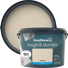 GoodHome Tough & Durable Chiapas Matt Emulsion Paint