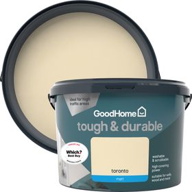 GoodHome Tough & Durable Toronto Matt Emulsion Paint