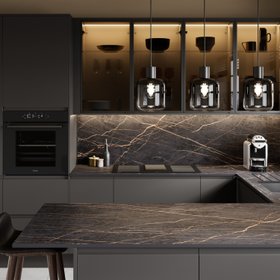 Goodhome Garcinia Matt Carbon Kitchen