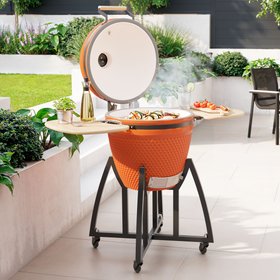 GoodHome Sagami Orange Charcoal BBQ