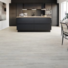 GoodHome Fulham Grey oak effect Structured Laminate Flooring, 1.99m²