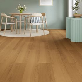 GoodHome Gorlston Natural Oak Wood effect Structured Laminate Flooring, 2.47m²