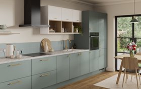Kitchen Goodhome Elcot matt reed green
