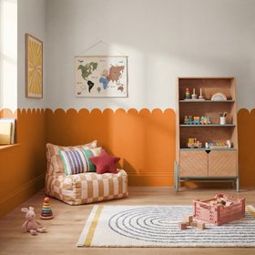 GoodHome Tough & Durable Valencia Matt Wall & ceiling Emulsion paint, 2.5L - Orange