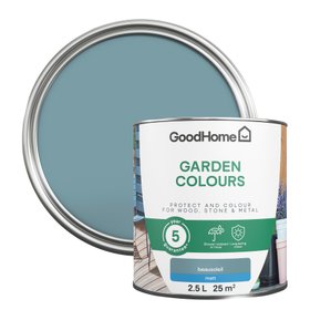 GoodHome Garden Colours Beausoleil Matt Multi-surface paint, 2.5L