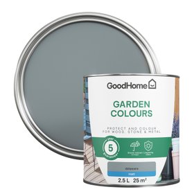 GoodHome Garden Colours Delaware Matt Multi-surface paint, 2.5L