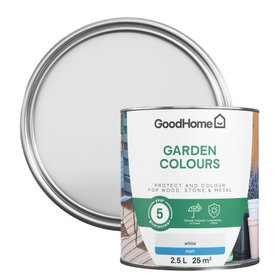 GoodHome Garden Colours Alberta Matt Metal, stone & wood Multi-surface paint, 2.5L