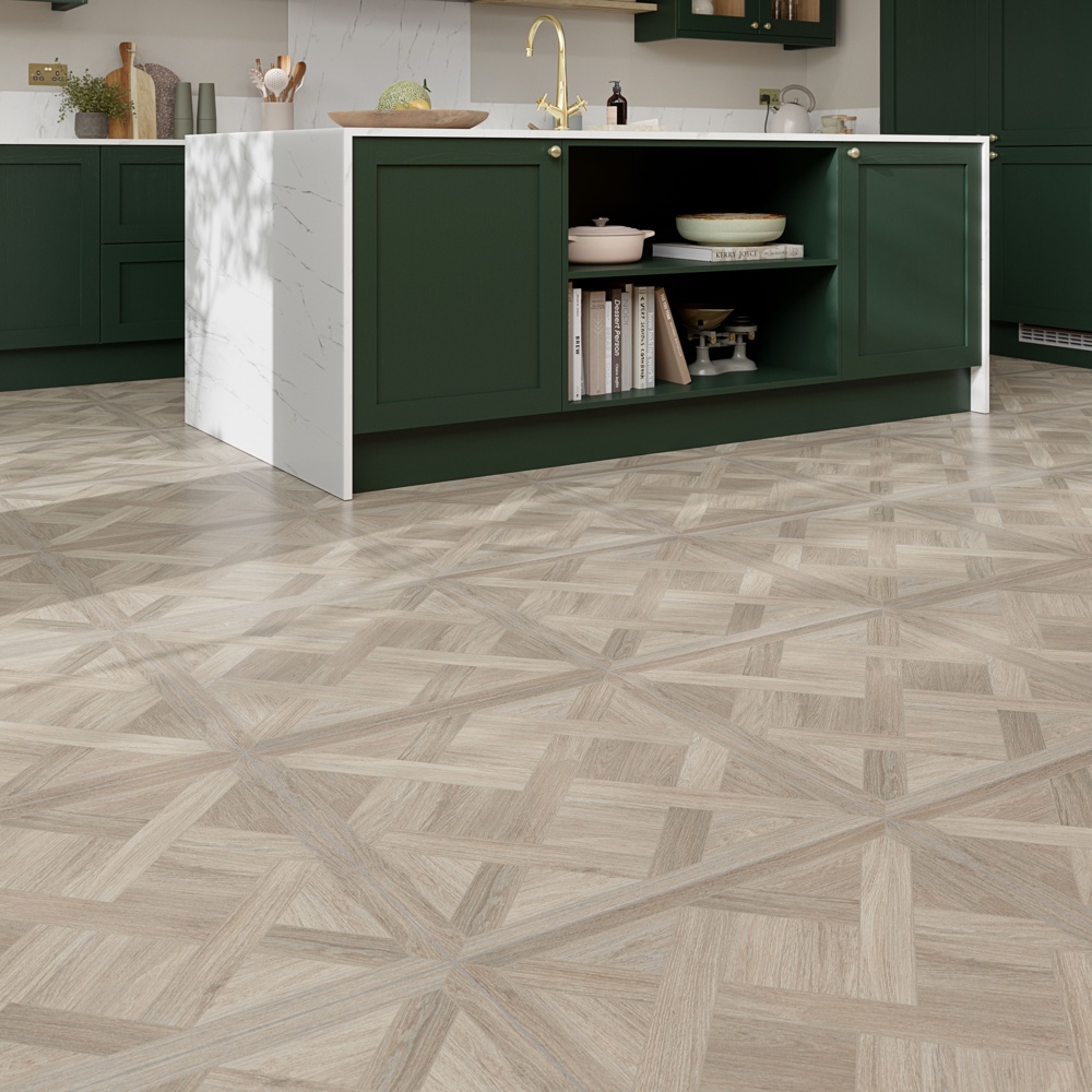 GoodHome Ottavio Natural Matt Wood effect Porcelain Indoor Wall & floor Tile