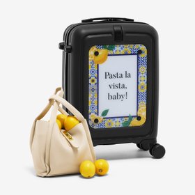 Modify - Suitcase with Personalised Panel (Upload Your Own - Image)