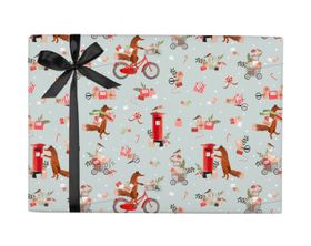 Fox Christmas Wrapping Paper