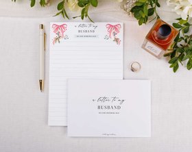 Vintage Wedding Letter to My Wife