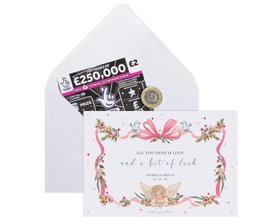 Vintage Scratch Card Envelopes For Wedding Favours