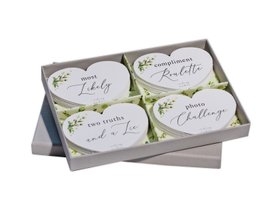 Heart Wedding Table Game & Icebreaker