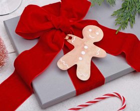 Gingerbread Christmas Gift Tags - 16 Pack
