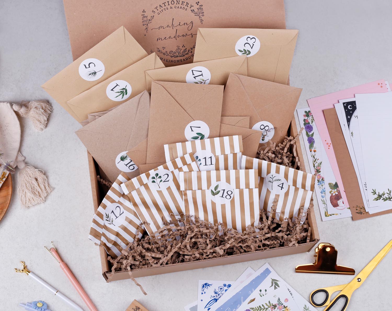 Stationery & Writing Paper Advent Calendar