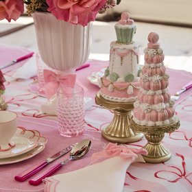 Deck the Halls with Macarons: Pink, White & Mint Holiday Tree