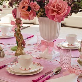 Pretty in Pink Scalloped Set