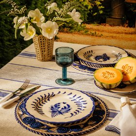Pandora Dinner Plate, Cobalt Blue