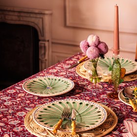 My Maroon Tablecloth