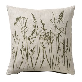 Grasses Print Cushion Fern