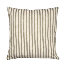 Harvey Stripe Green Cushion 50x50cm