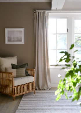 Apsley Natural Curtain Pair from £60