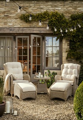 Brimscombe Luxury Woven Recliner Lounge Set