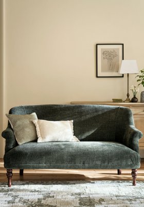 Everett 2 Seater Sofa in Moss Eco Chenille