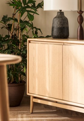 Winson Large Light Oak Sideboard