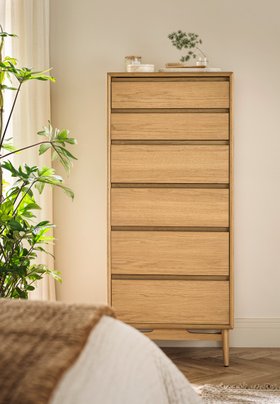 Winson Light Oak Tallboy