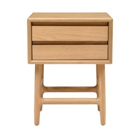 Winson Light Oak Bedside Table