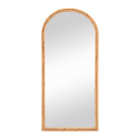 Kempsford Rattan Large Arch Mirror