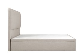 Ellis Double Ottoman Storage Bed In Natural House Linen Mix